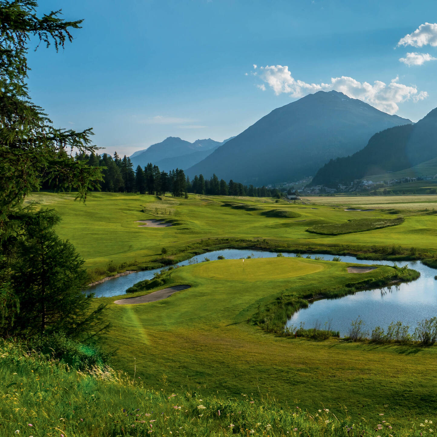 Oui - Engadin Golf Club - Anlage Zuoz-Madulain